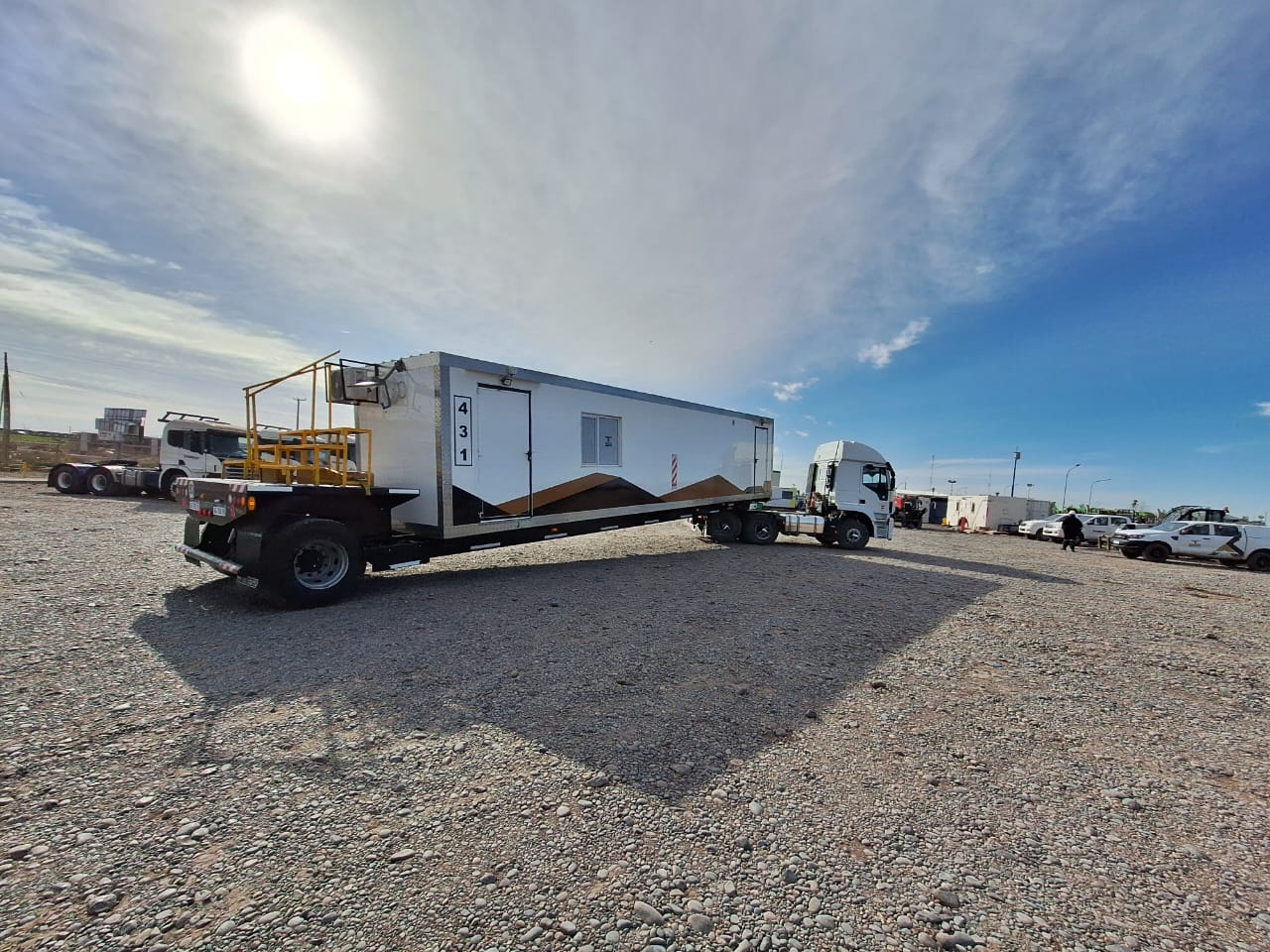 Autotransportable en tránsito